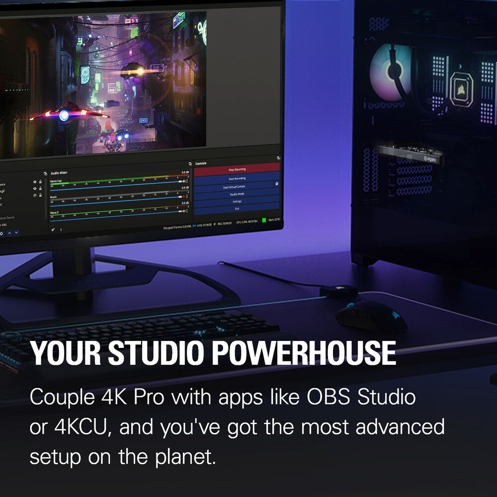 Elgato 10GBK9901 Game Capture 4K Pro