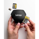LEXAR 3’ü 1 Arada USB-C Kart Okuyucu (CF, SD ve microSD UHS-II Uyumlu)