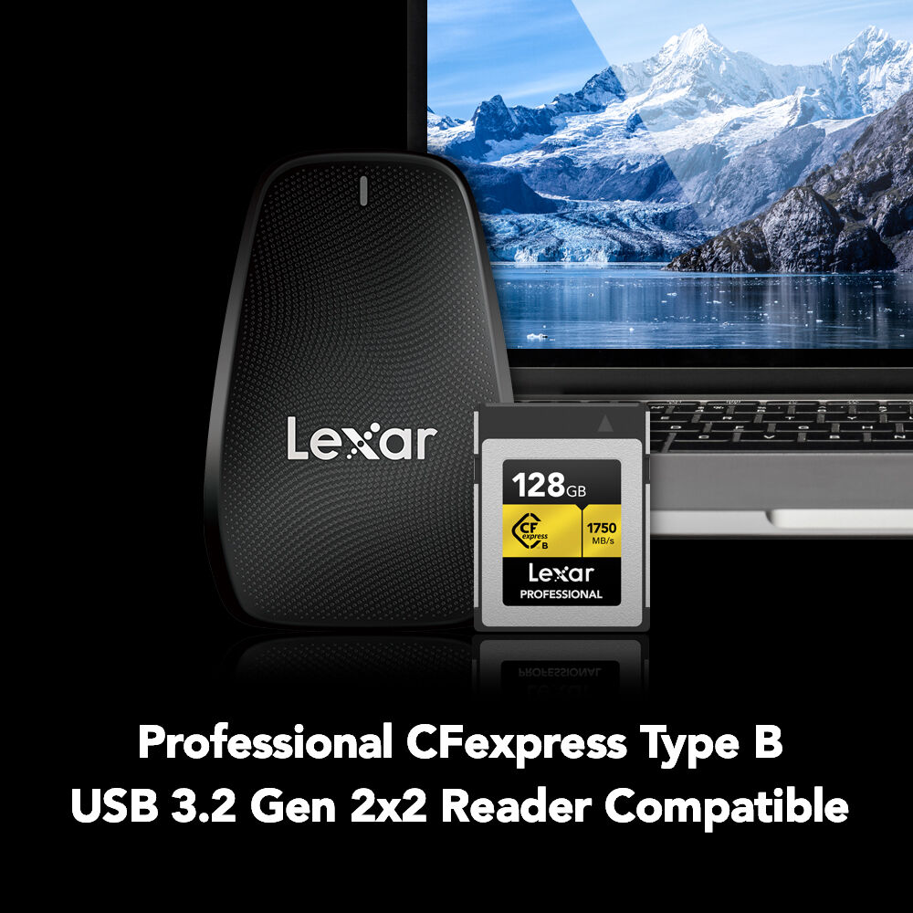 LEXAR 128GB Professional CFexpress Type B Hafıza Kartı