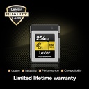 LEXAR 256GB Professional CFexpress Type B Hafıza Kartı