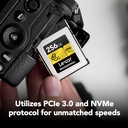 LEXAR 256GB Professional CFexpress Type B Hafıza Kartı