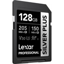 LEXAR 128GB SILVER Plus SDXC Hafıza Kartı (UHS-I, V30)