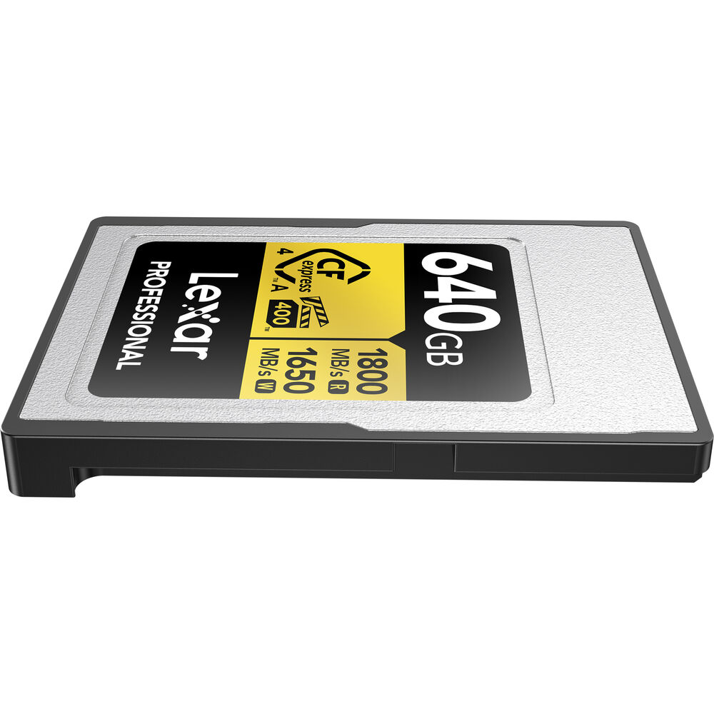LEXAR 640GB GOLD CFexpress Type A Hafıza Kartı