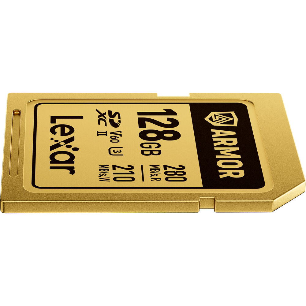 LEXAR 128GB ARMOR GOLD SDXC Hafıza Kartı (V60)