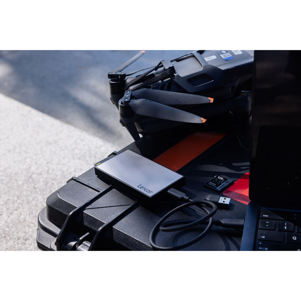 LEXAR Professional Workflow SD UHS-II Kart Okuyucu (Çift Yuvalı, USB-C)