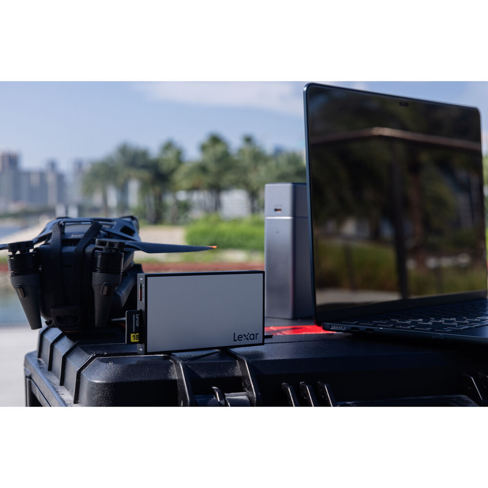 LEXAR Professional Workflow SD UHS-II Kart Okuyucu (Çift Yuvalı, USB-C)