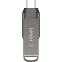 LEXAR 64GB Dual USB-C & USB-A Flash Bellek