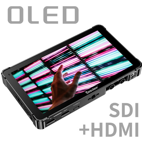 Desview OL7S 7" OLED Kamera Üstü Monitör (Dokunmatik, HDMI & SDI, Yüksek Parlaklık)