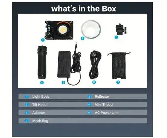 SIRUI C150X İkili Video LED Kiti