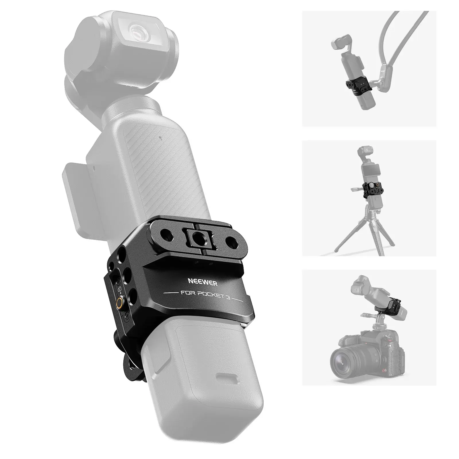 Neewer AC009 DJI Osmo Pocket 3 Aksiyon Kamera Kafesi