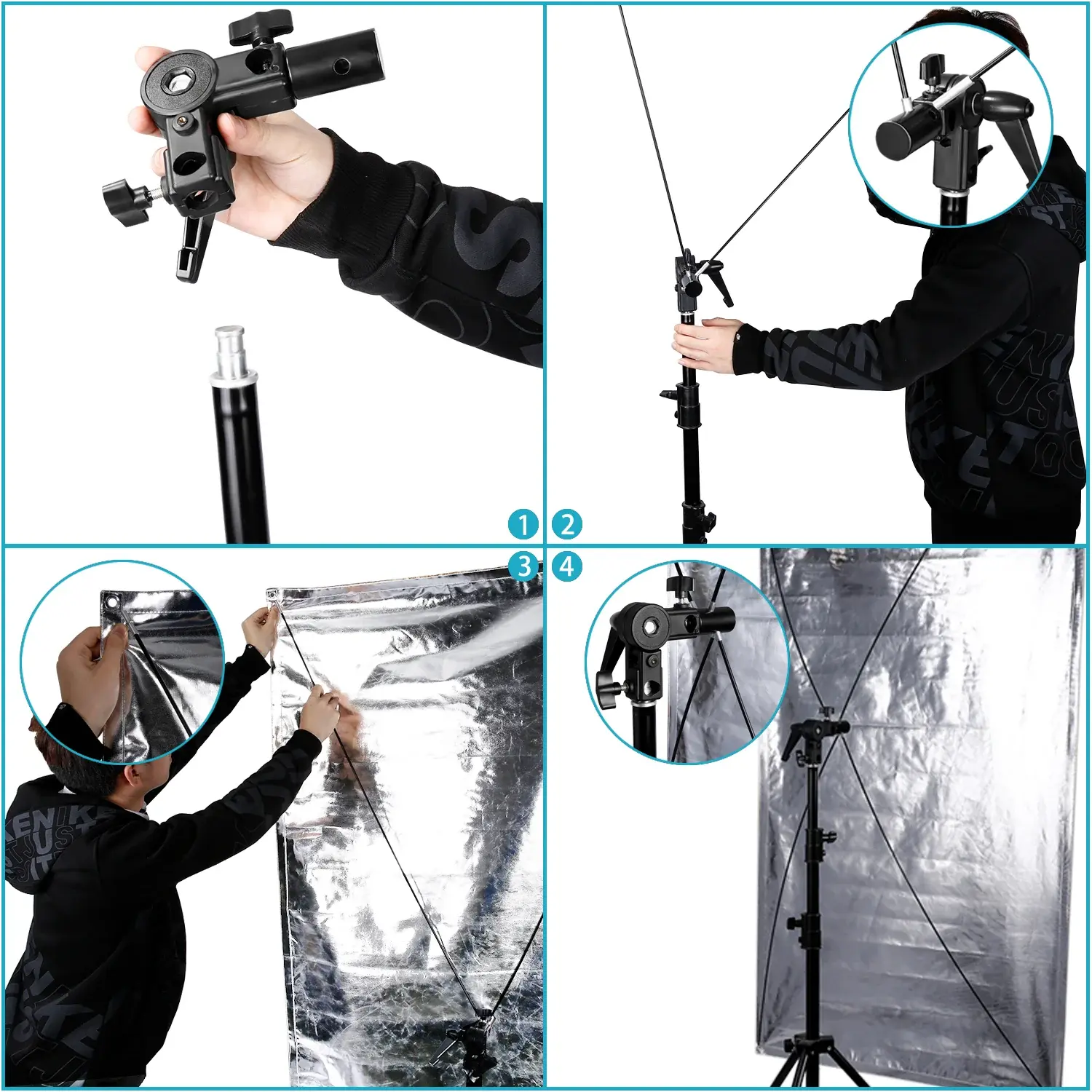 NEEWER 90 x 180CM Sun Bounce Işık Reflektörü (4in1)