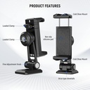 NEEWER SP-02 Akıllı Telefon Tutucu Tripod Montaj Adaptörü
