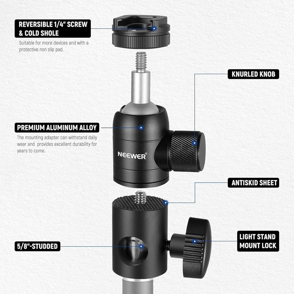 NEEWER ST-GM06 Işık Standı Montaj Adaptörü