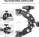 NEEWER ST83 Süper Kelepçe ve 3\'\' (7,62 cm) Çift Bilyeli Magic Arm Kiti