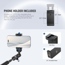 NEEWER UA057 22\'\' (55 cm) Mafsallı Magic Arm Süper Kelepçe ve Telefon Tutucu Kiti