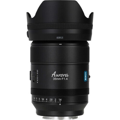 Sirui AURORA 35mm F1.4 Auto-Focus Lens (E Mount, Siyah)