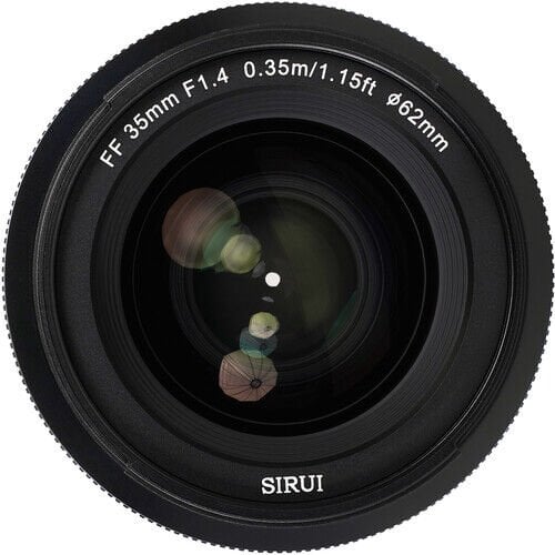 Sirui AURORA 35mm F1.4 Auto-Focus Lens (E Mount, Siyah)