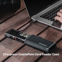 PGYTECH CFexpress CreateMate Card Reader Type B/SD(Moss Green)