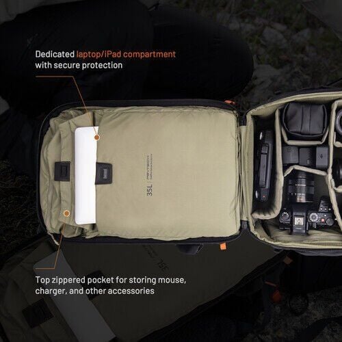 PGYTECH OnePro Focux Backpack 35 (Space Black)