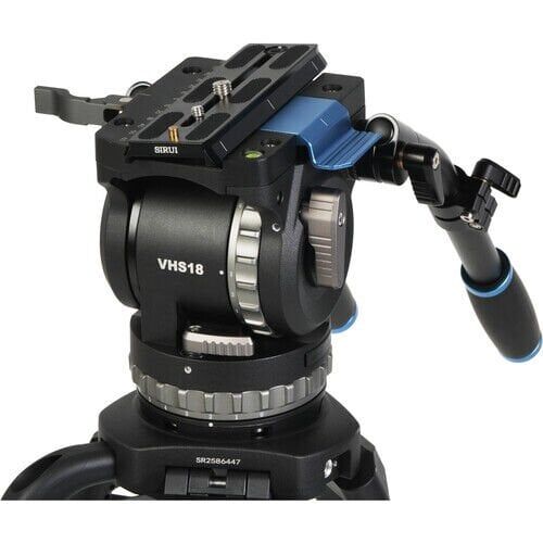 Sirui SQ100+VHS18 Profesyonel Karbon Fiber Video Tripod Kiti