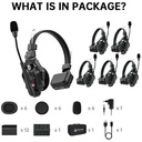 Hollyland Solidcom C1-6S Kablosuz Intercom Sistemi (6 Kullanıcı)