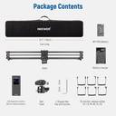 Neewer 120cm Uzaktan Kumandalı & Motorlu Slider (APP)