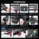 Neewer 120cm Uzaktan Kumandalı & Motorlu Slider (APP)