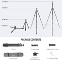 Neewer LITETRIP LT35 Karbon Fiber Tripod (49-155cm) 1,13kg