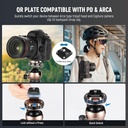 Neewer LITETRIP LT35 Karbon Fiber Tripod (49-155cm) 1,13kg
