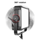 GVM YU300R 300W RGB LED Panel Işık (Hardcase)