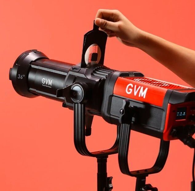 GVM 36° Optik Snoot (10'lu Gobo Seti ve Tutucusu Dahil)