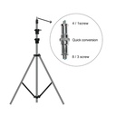 GVM 280cm Paslanmaz Çelik Işık Ayağı