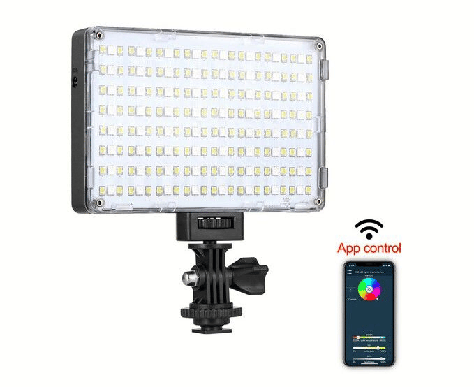 GVM 10S RGB Kamera Üstü Mobil Led Işık (NP-F Harici)