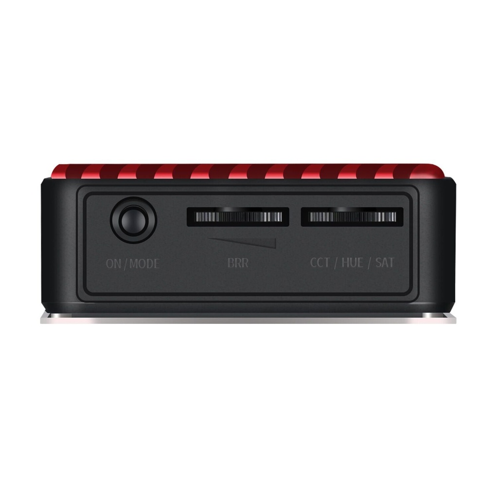 GVM 7S RGB Kamera Üstü Dahili Akülü Mobil Led Işık (12x8cm)