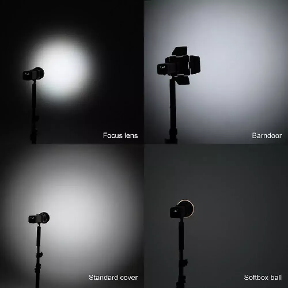 GVM PD60C 60W RGB Dahili Akülü 3'lü LED Işık Seti