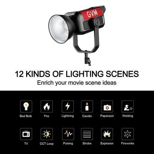 GVM Pro SD400B Bi-Color LED Video Işığı