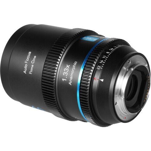 Sirui 40mm T1.8 1.33X S35 Auto-Focus Anamorfik Lens (E Mount, Mavi Flare)