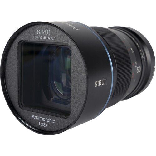 Sirui 50mm F1.8 1.33x APS-C Anamorfik Lens (X Mount)