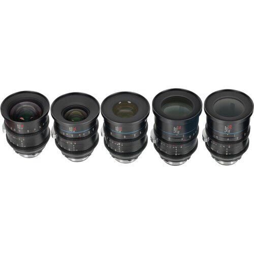 Sirui Jupiter 5'li Full-Frame Macro Cine Lens Kiti (PL Mount)