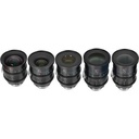 Sirui Jupiter 5'li Full-Frame Macro Cine Lens Kiti (PL Mount)
