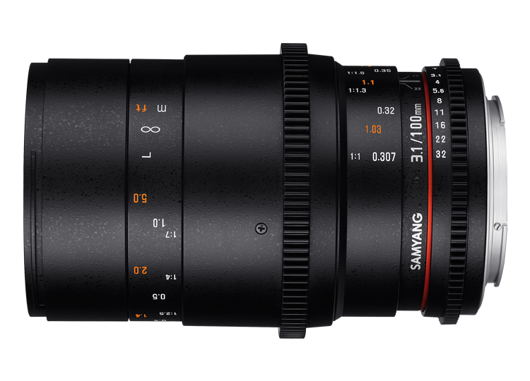 Samyang 100mm T3.1 VDSLR Makro Cine Lens (Sony E Mount)