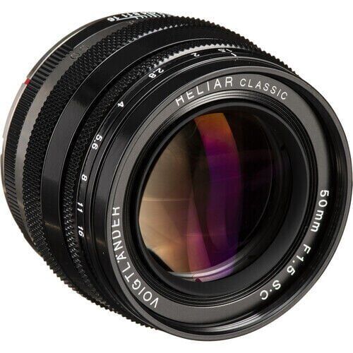 Voigtländer Heliar Classic 50mm F1.5 VM Leica M Mount Lens