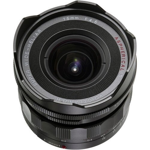 Voigtländer Super Wide-Heliar 15mm F4.5 Aspherical III Sony E Mount Lens