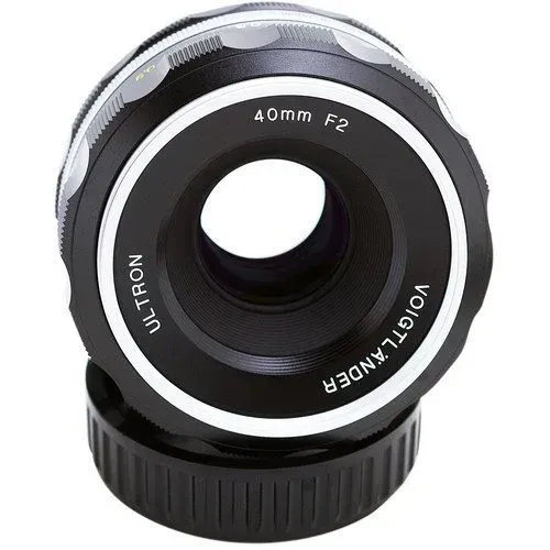Voigtländer Ultron 40mm F2.0 Aspherical SLIIs AIS Nikon F Mount (Gümüş)