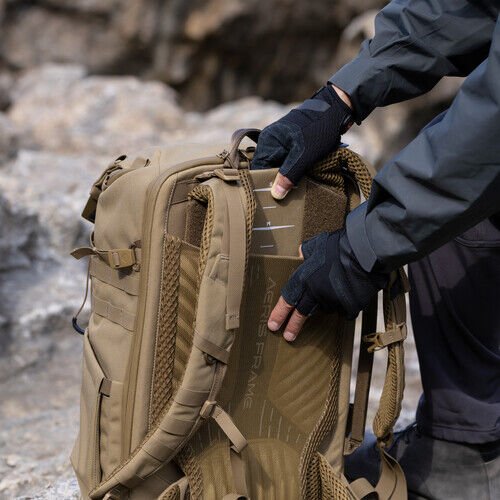 PGYTECH OneMo Tactical Backpack 35L (Coyote Brown) – Profesyonel Fotoğraf Sırt Çantası