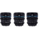 Sirui Night Walker T1.2 S35 Fujifilm X Mount Cine Prime 3'lü Lens Kit