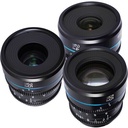 Sirui Night Walker T1.2 S35 Fujifilm X Mount Cine Prime 3'lü Lens Kit