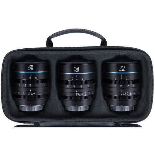 Sirui Night Walker T1.2 S35 Fujifilm X Mount Cine Prime 3'lü Lens Kit