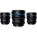 Sirui Night Walker T1.2 S35 Fujifilm X Mount Cine Prime 3'lü Lens Kit