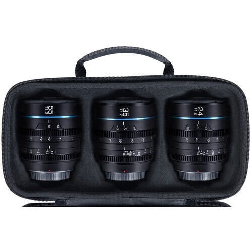 Sirui Night Walker T1.2 S35 Sony E Mount Cine Prime 3'lü Lens Kit